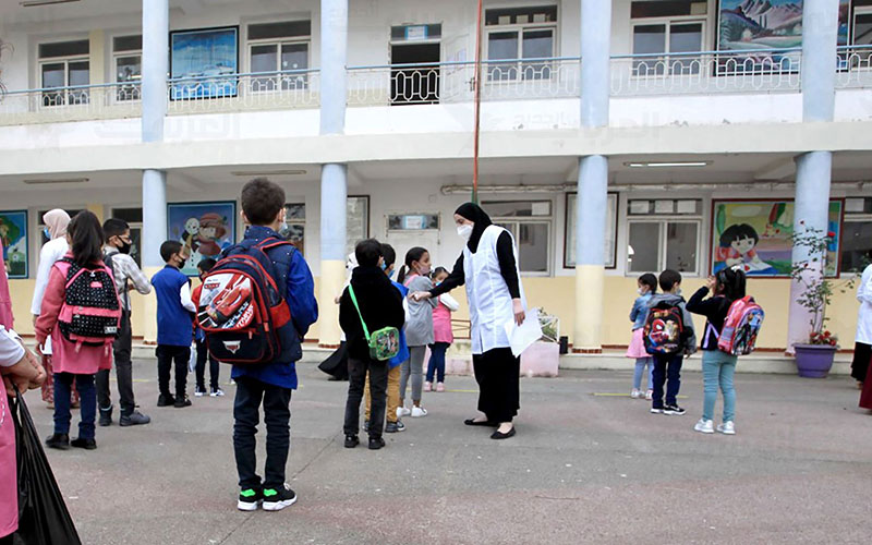 كورونا بالمؤسسات التربوية