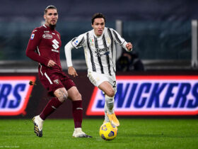 Federico Chiesa et Lyanco match Juventus Turin Torino