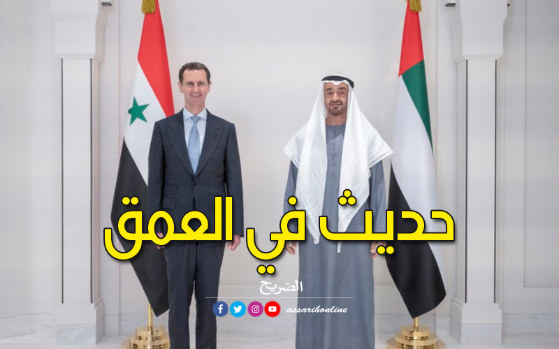 بشار الأسد و الشيخ محمد بن زايد